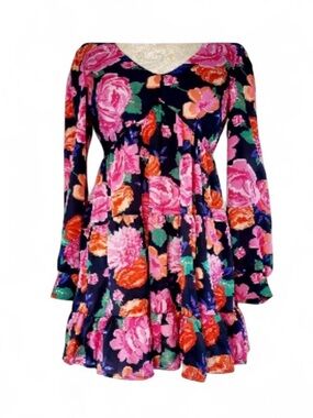 Francesca's mi ami Seth floral babydoll dress. Size XL.